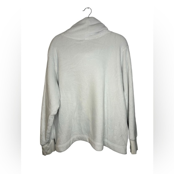 Athleta Double Cozy Karma Funnel Neck in Sea Salt Size XLT - Picture 3 of 9